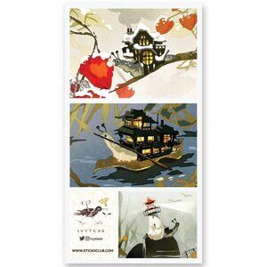 3 for $15 - Tiny Travels Stickers‎ - 1 Sticker Sheet for Scrapbooks & More - NEW